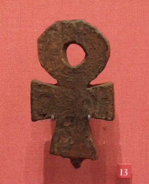 Ankh-like, ansate cross from the Byzantine Era